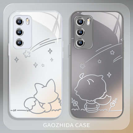 适用小米17手机壳15ultra小王子14情侣红米note14狐狸k80渐变k70新款iqoo线条s30高级感oppofindx9/reno/x200