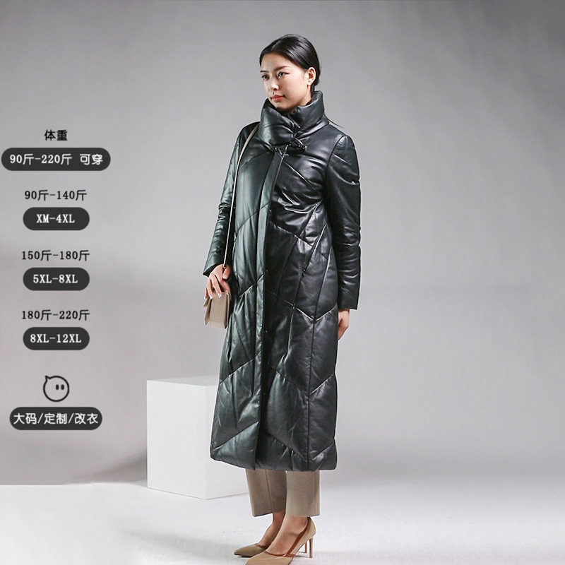 墨绿色羽绒服LP18462A