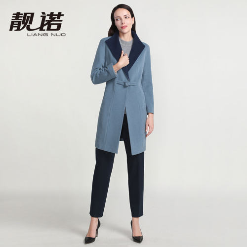 秋冬中长款毛呢大衣靓诺