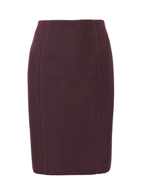 靓诺暗红套裙LQ13130A