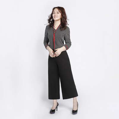 靓诺黑色裙口lk18100a