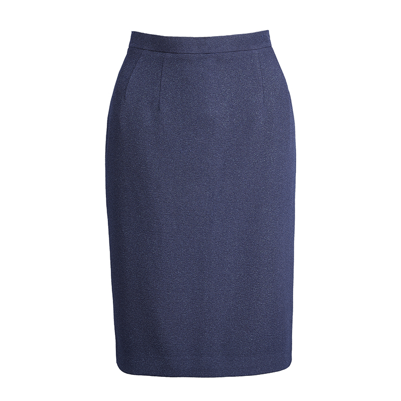 靓诺蓝色短裙LQ14592A