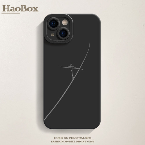 生死平衡iPhone15promax手机壳小米13苹果14新款小米14红米K70适用opporeno7硅胶8plus荣耀90pro个性iqoo11s