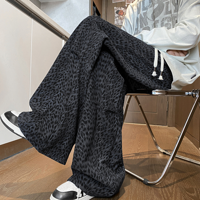 加绒加厚卫裤男2025秋冬季新款