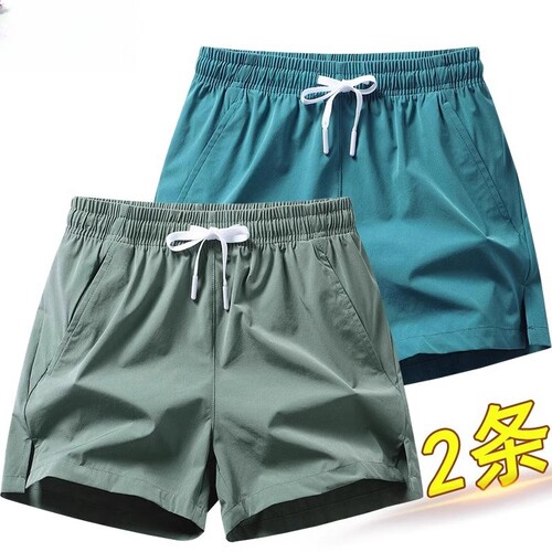 清仓捡漏商场专柜撤回短裤男士夏季健身运动裤衩潮牌透气沙滩裤子