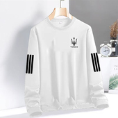 清仓捡漏外贸原单尾货休闲长袖 外穿打底卫衣男 大码 t恤男士 春秋款