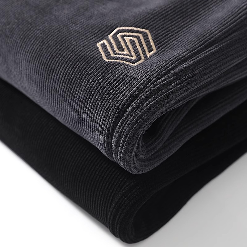 干活穿的裤子男耐磨耐脏秋冬款无磁无铁运动雪尼尔长裤宽松工装裤