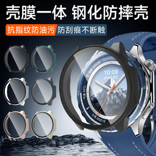 骁邦适用oppowatchx2保护壳watchx2mini钢化壳膜一体手表壳全包watchx保护套x2代全覆盖保护膜高清防摔贴膜二