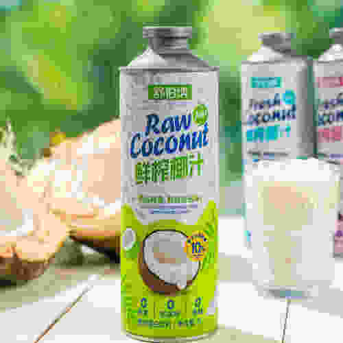 舒伯纳鲜榨椰汁1升青椰汁椰奶椰子水饮品椰香浓郁椰奶饮料大瓶1L