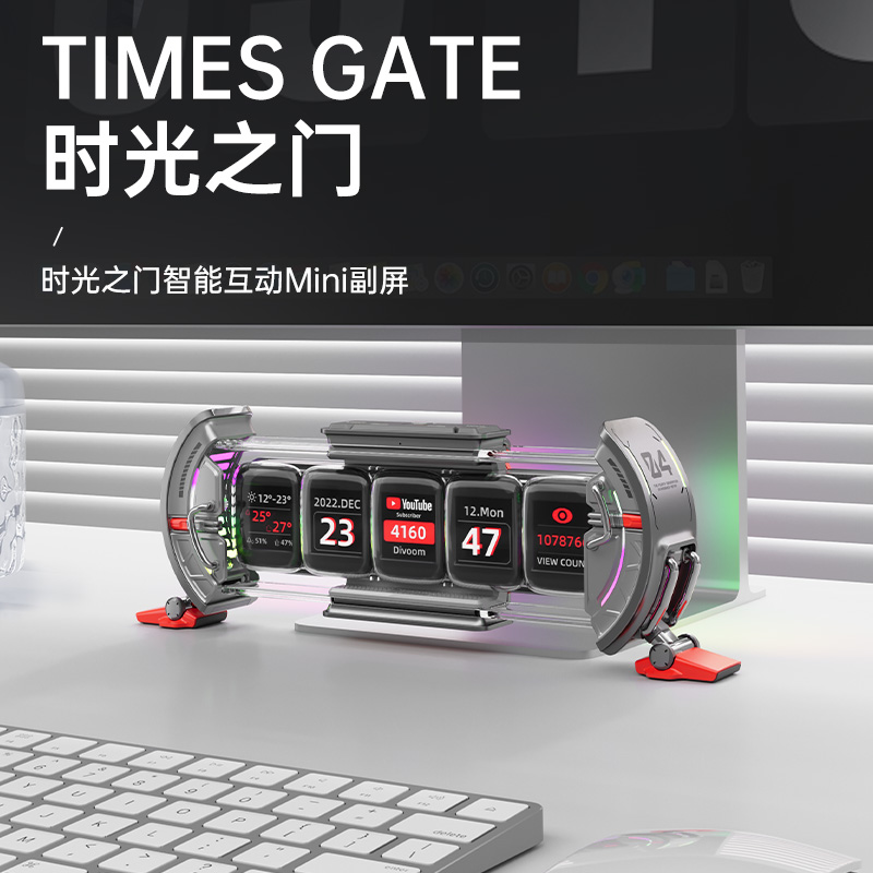 点音时光之门任意屏电脑桌搭礼物