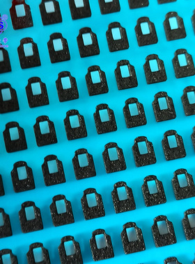 BJS/宝佳盛遮光棉橡胶垫LED灯导光棉耳机摄像头黑色eva泡棉垫