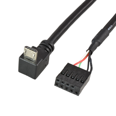 主板USB插针转机箱副屏线