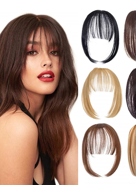 False Bangs Synthetic hair Bangs Hair Extension Fake Fringe