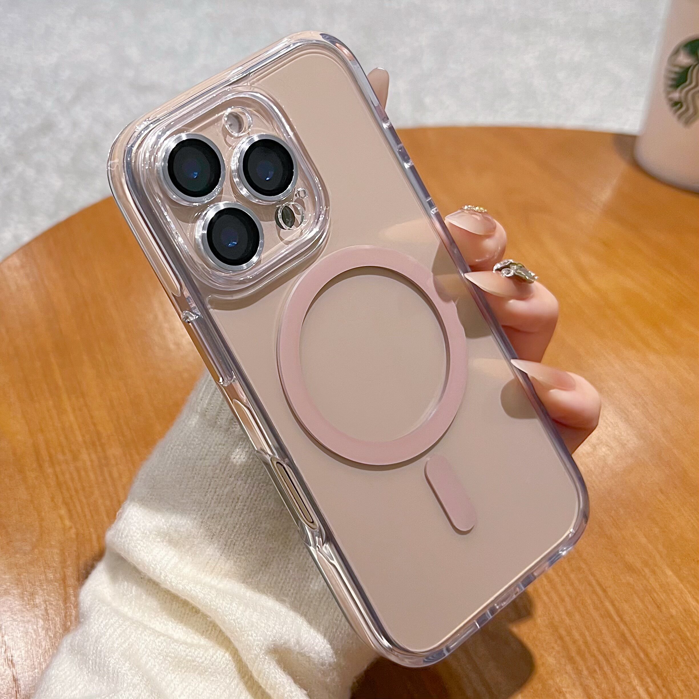 升级气囊防摔适用苹果16手机壳