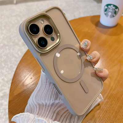 沙漠金原机色适用iPhone16手机壳