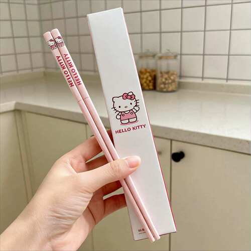 陶瓷筷Kitty防霉易洗高颜值