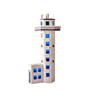 科技探索手工DIY战地边境哨塔模型儿童美劳学习制作亲子互动材料