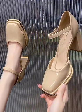 单鞋女中空凉鞋2025年
