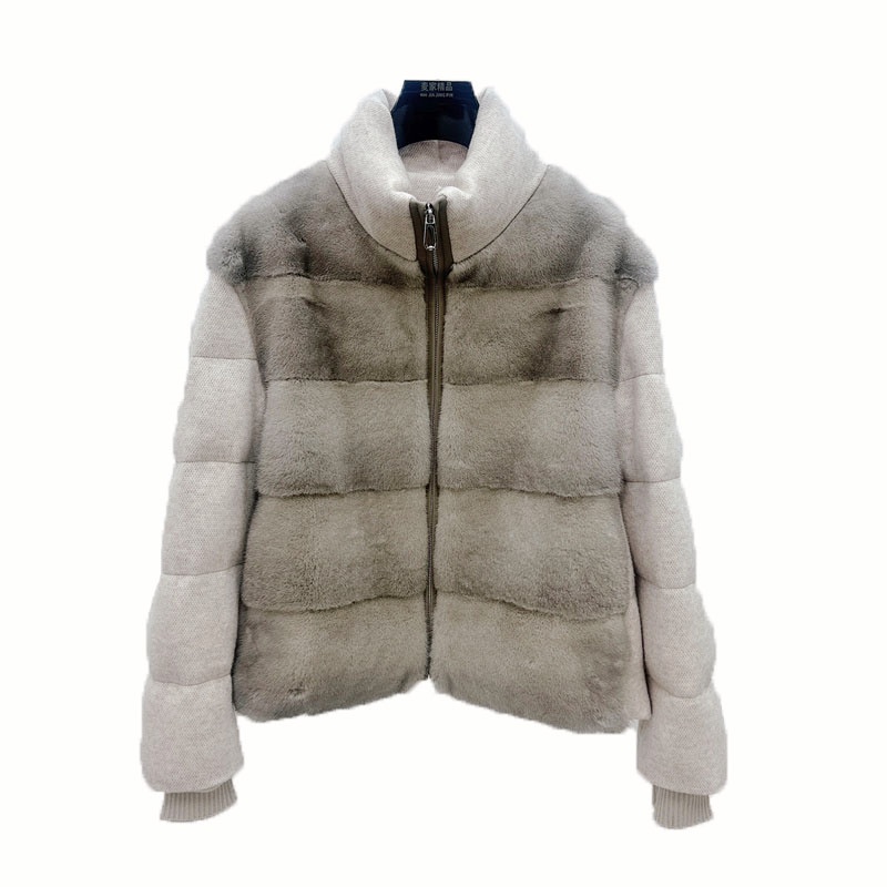 12-6皮草鹅绒服外套PM8536