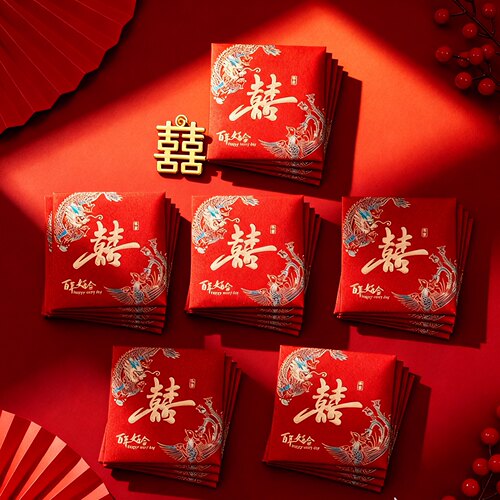 方形小红包结婚专用堵门接亲回礼