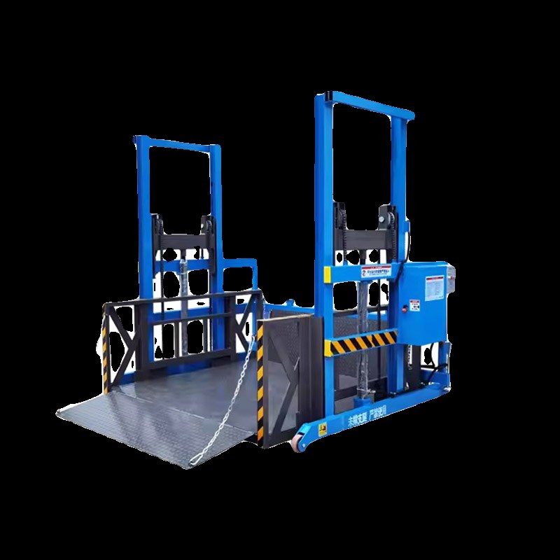 移动小型卸货平台货车装卸货月台液压式登车桥仓库地牛装车升降机