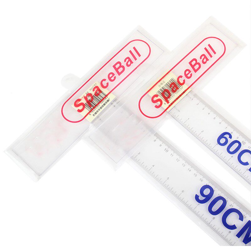 塑料建筑工程绘图工具丁字尺1m制图专用60cm 80cm 90cm 100cm学生