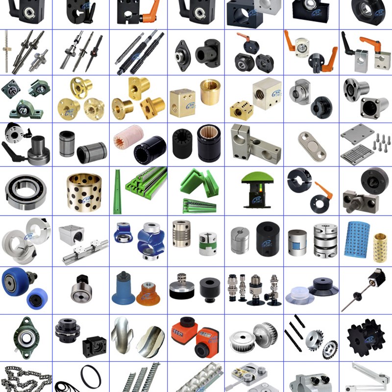 米思米怡合达单轴驱动器机器人直线电机直线轴承导轨无油衬套