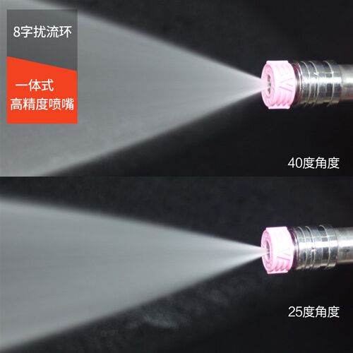 小亿快插喷嘴1/4快接式25度40度高压洗车机水枪头家商用专用配件
