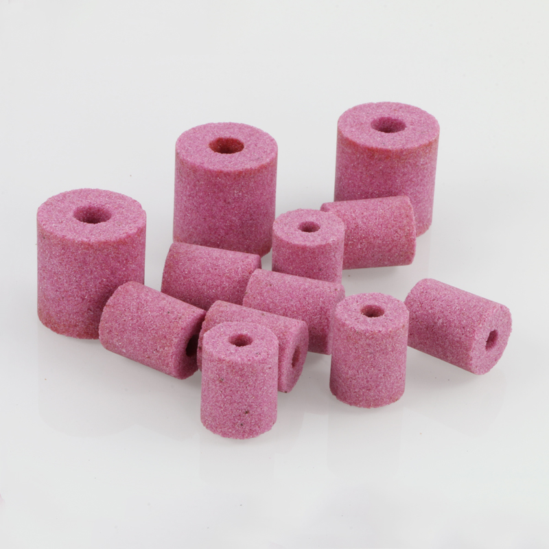 内圆磨头通孔砂轮红刚玉白棕刚玉磨砂轮金属打磨电动内圆抛光磨头