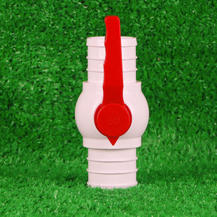 2寸50 直接直通开关球阀灌溉配件微喷 阀门 农用滴灌带水管接头