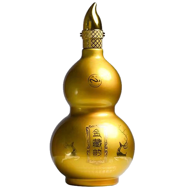 【送酒具】藏韵青稞酒金银葫芦酒