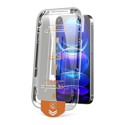 红米note12无尘舱钢化膜爽滑防爆