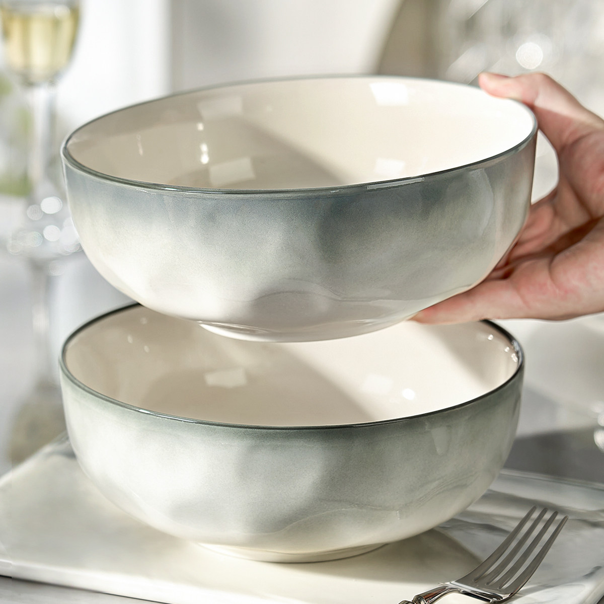 汤碗家用陶瓷大号2026新款汤面碗高级感螺蛳粉专用大碗面条碗泡面,餐饮具,碗,淘宝优惠券,粉丝福利购,淘宝优惠卷