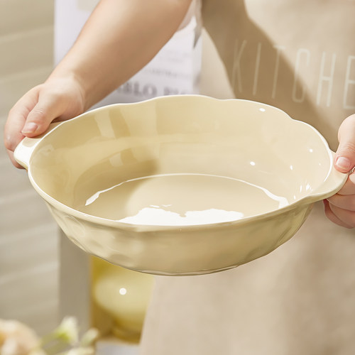 奶油风酸菜鱼碗大号汤碗家用汤盆