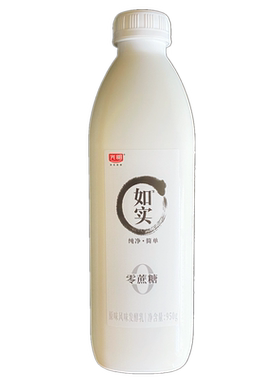 光明如实酸奶950g原味蔗糖
