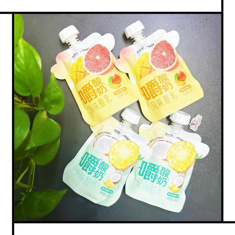 南山嚼酸奶椰风菠萝嚼酸奶新希望