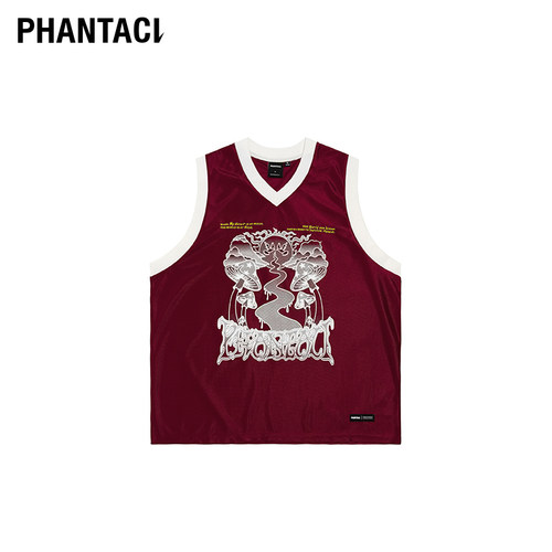 PHANTACi范特西 周杰伦潮牌2024夏季新品ILLUSION系列运动背心男