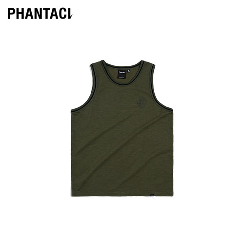 PHANTACi范特西 周杰伦潮牌2024春夏新品小LOGO潮流背心 男女同款