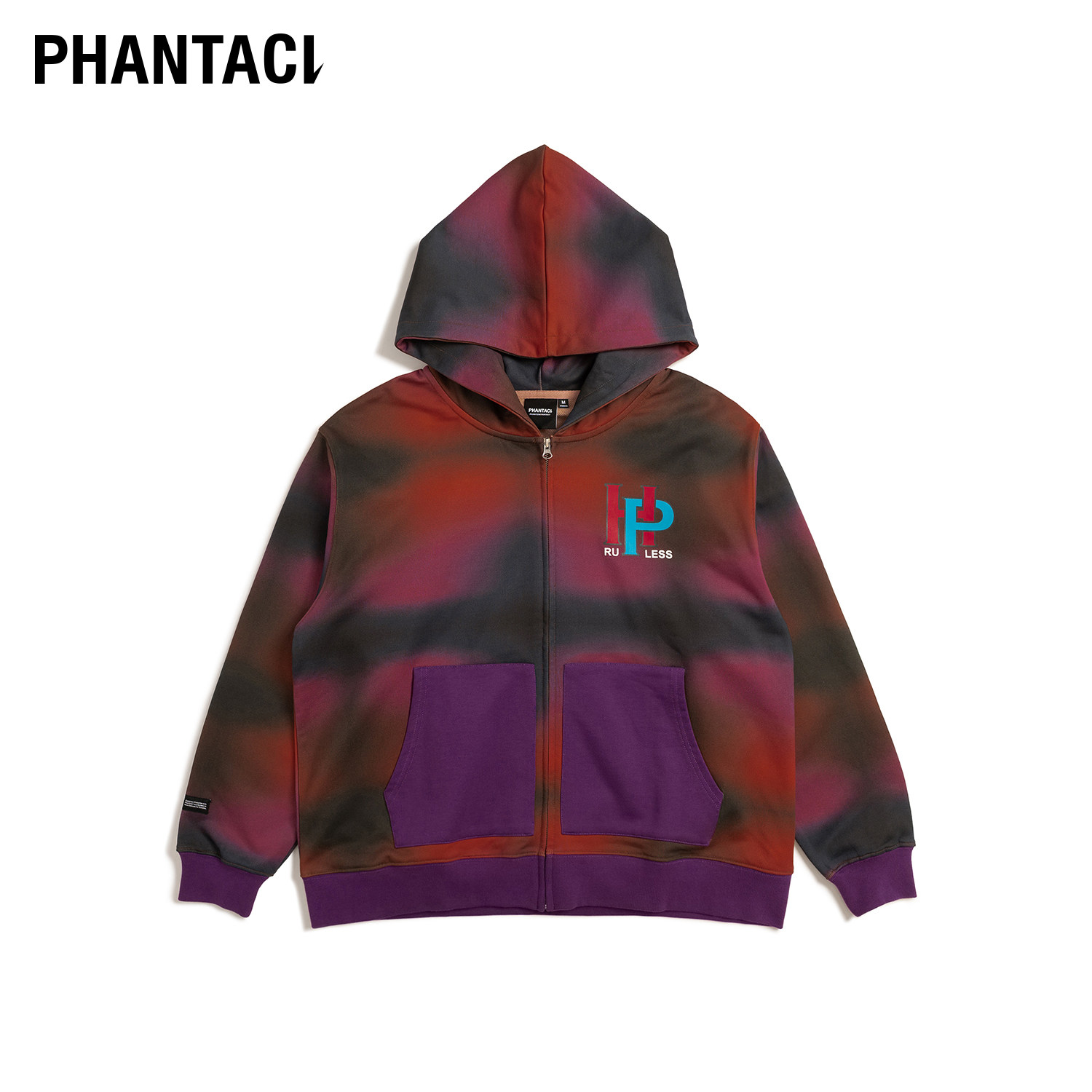 PHANTACi范特西2025秋冬GASPAR NOE ZIP HOODIE 拉链连帽卫衣外套