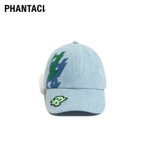 HAT PHANTACi范特西COLOR DAD DENIM 22秋冬男女牛仔鸭舌帽 PRINT