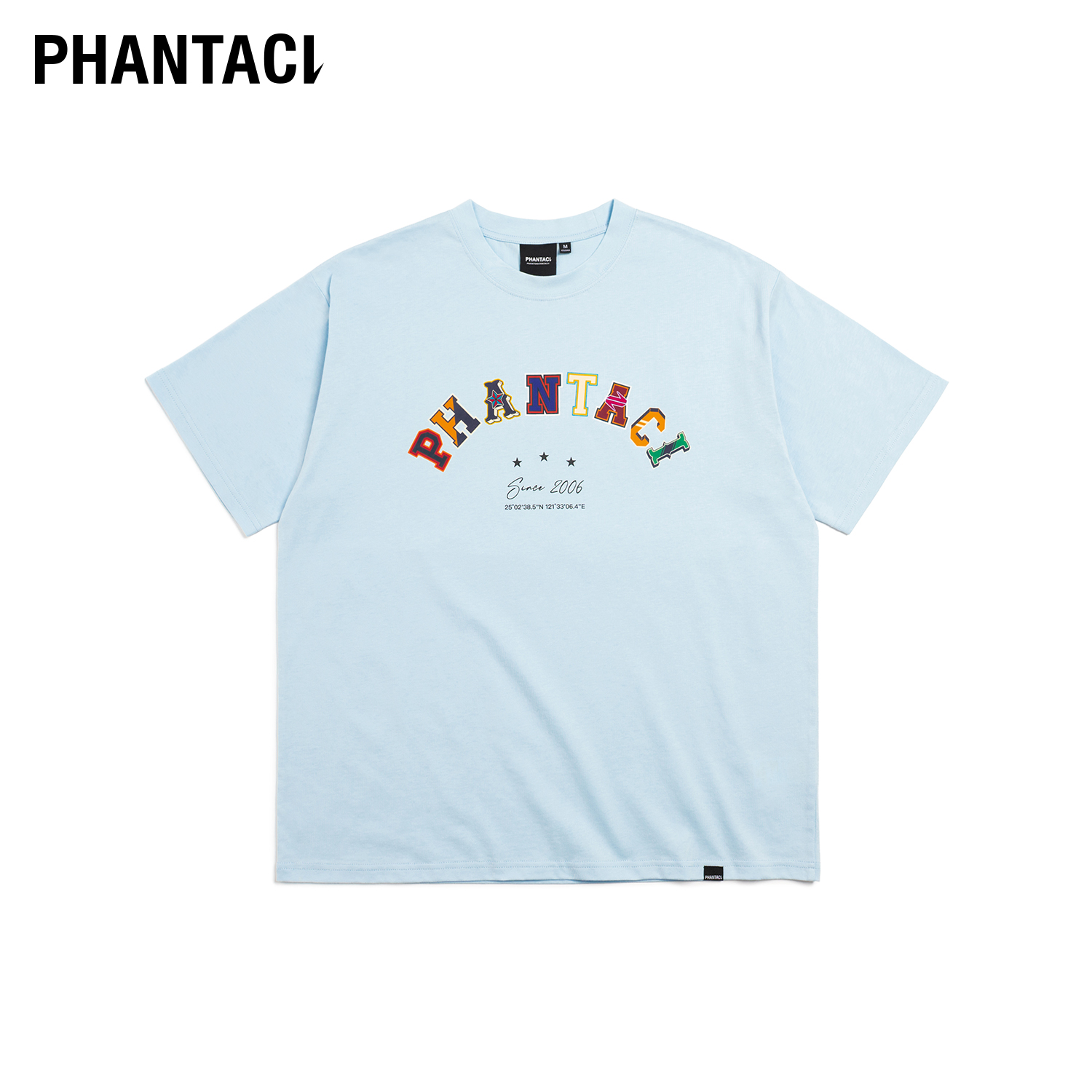 PHANTACI范特西纯棉印花短袖T恤