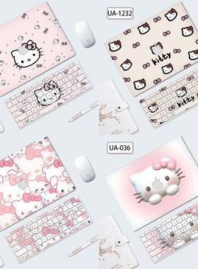 HelloKitty苹果macbookpro14保护壳适用新款air13.6笔记本Pro16电脑Air15.3防摔M3/M4外壳pro13.3可爱保护套
