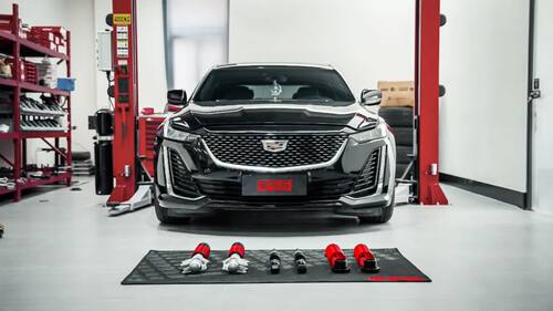 RSS-R1绞牙避震适用于凯迪拉克 CT5 RSS避震 减震 改装降低车身