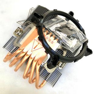 6铜管下吹下压式 电脑AMD20 CPU散热器51小机箱CPU风扇55台式