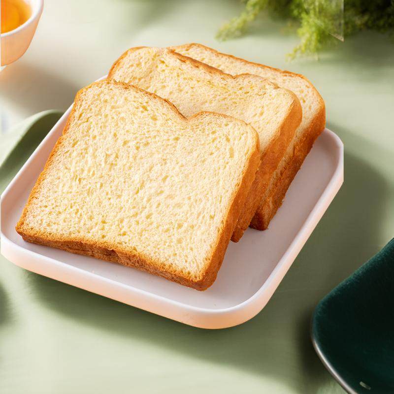 鲜焙士鲜软吐司奶香面包切片传统西式糕点牛奶淡甜独立装营养早餐