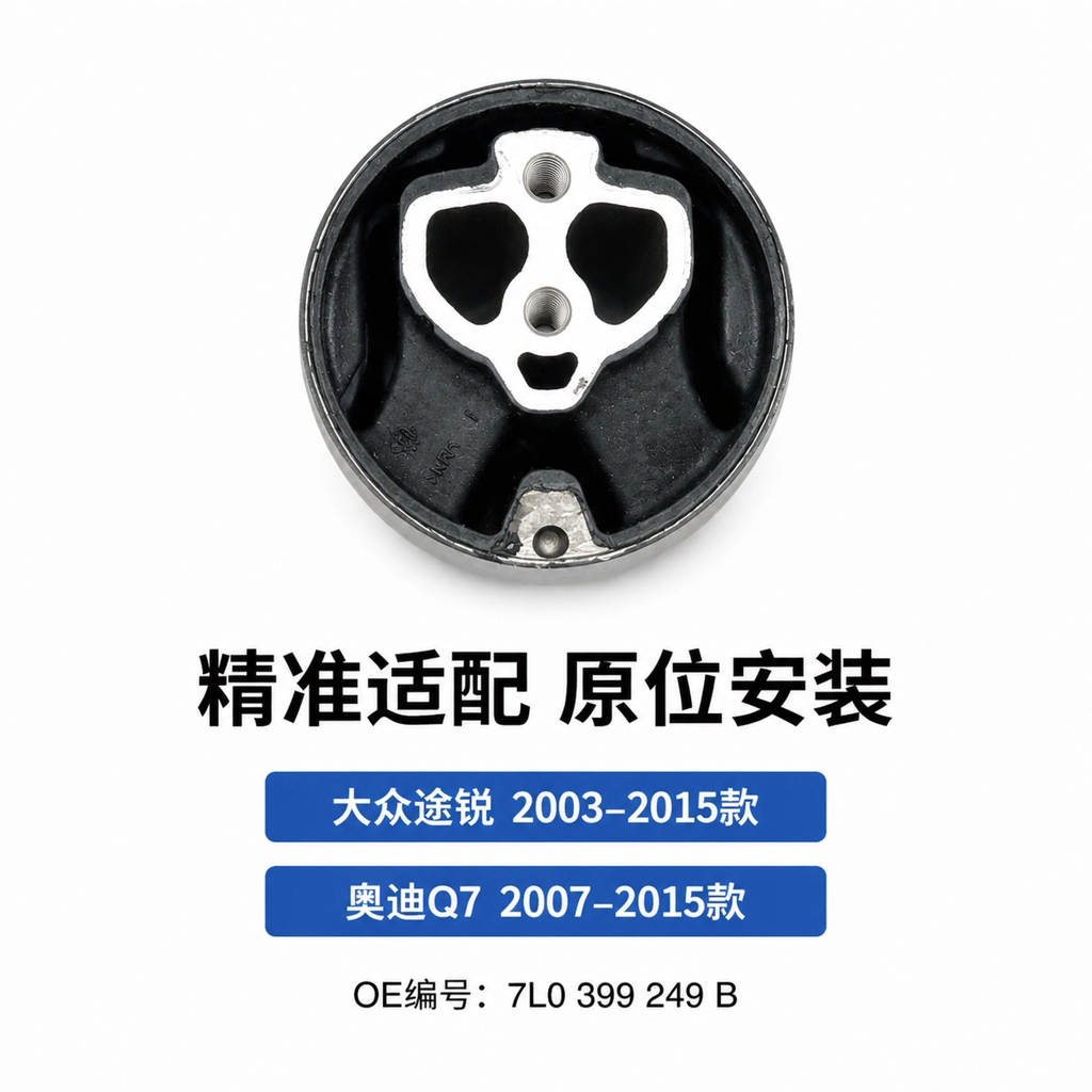老款奥迪Q7途锐变速箱机脚垫