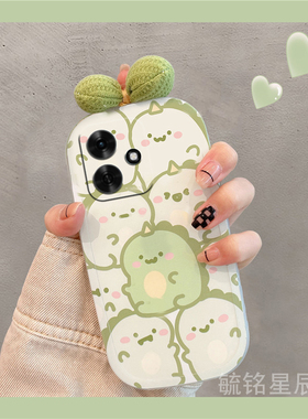 适用华为荣耀play10a手机壳10t新款10c透明9t可爱9tpro绿色8t恐龙7t蝴蝶结6t小众5活力版4tprodiy的3情侣硅胶