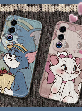 新款油画情侣汤姆玛丽适用魅族21Note手机壳20pro猫咪18透明的21infinity无界版16thPlus软壳17硅胶21/16/X/s