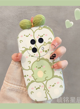 适用oppoa5手机壳a5pro新款a3透明a3x可爱a3i绿色a2恐龙蝴蝶结a2x小众diy的a2m情侣a1活力版a1x硅胶a1i全包s