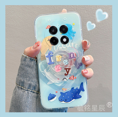 适用一加ace5手机壳ace3pro新款2025女款2可爱13海豚12小动物11带支架10透明的9软硅胶8闺蜜7少女心小众ins风